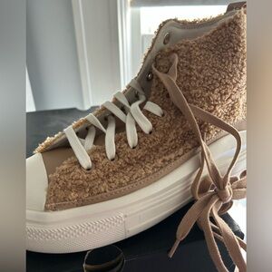 Converse Women's Furry Sherpa High-Top Sneakers